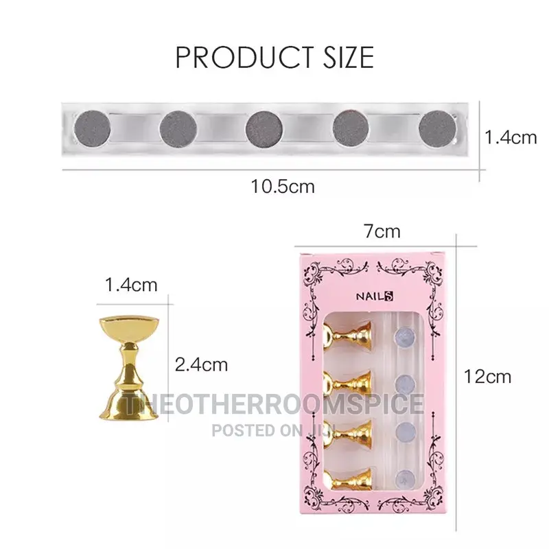 Nail Art Display Stand 10pc Set