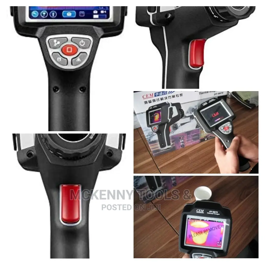 DT-9875 Picture-in-Picture Thermal Imaging Camera, 3.5" LCD