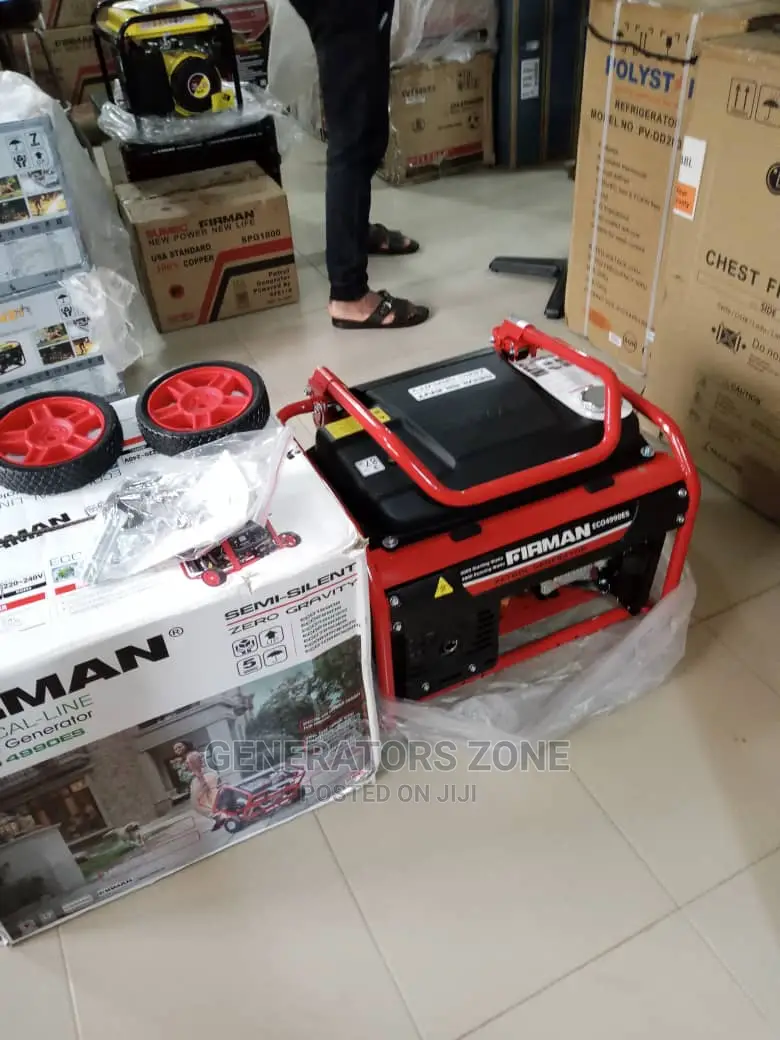 Firman Ecological Key Start Generator Eco4990es 6.5kva
