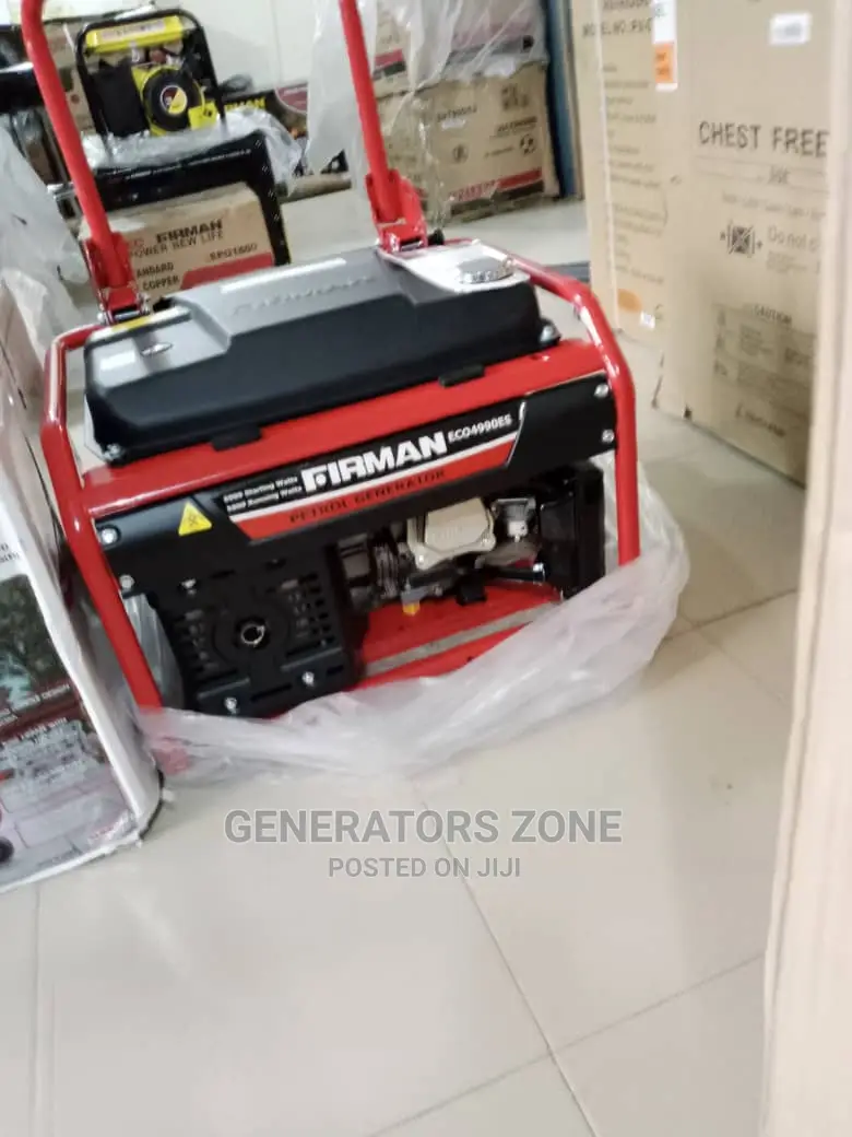Firman Ecological 100% Copper Generator 6.5kva Eco4990es