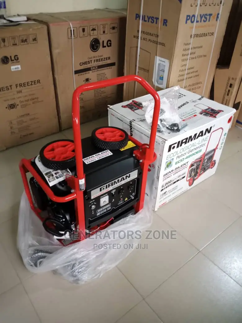 Firman Ecological 100% Copper Generator 6.5kva Eco4990es