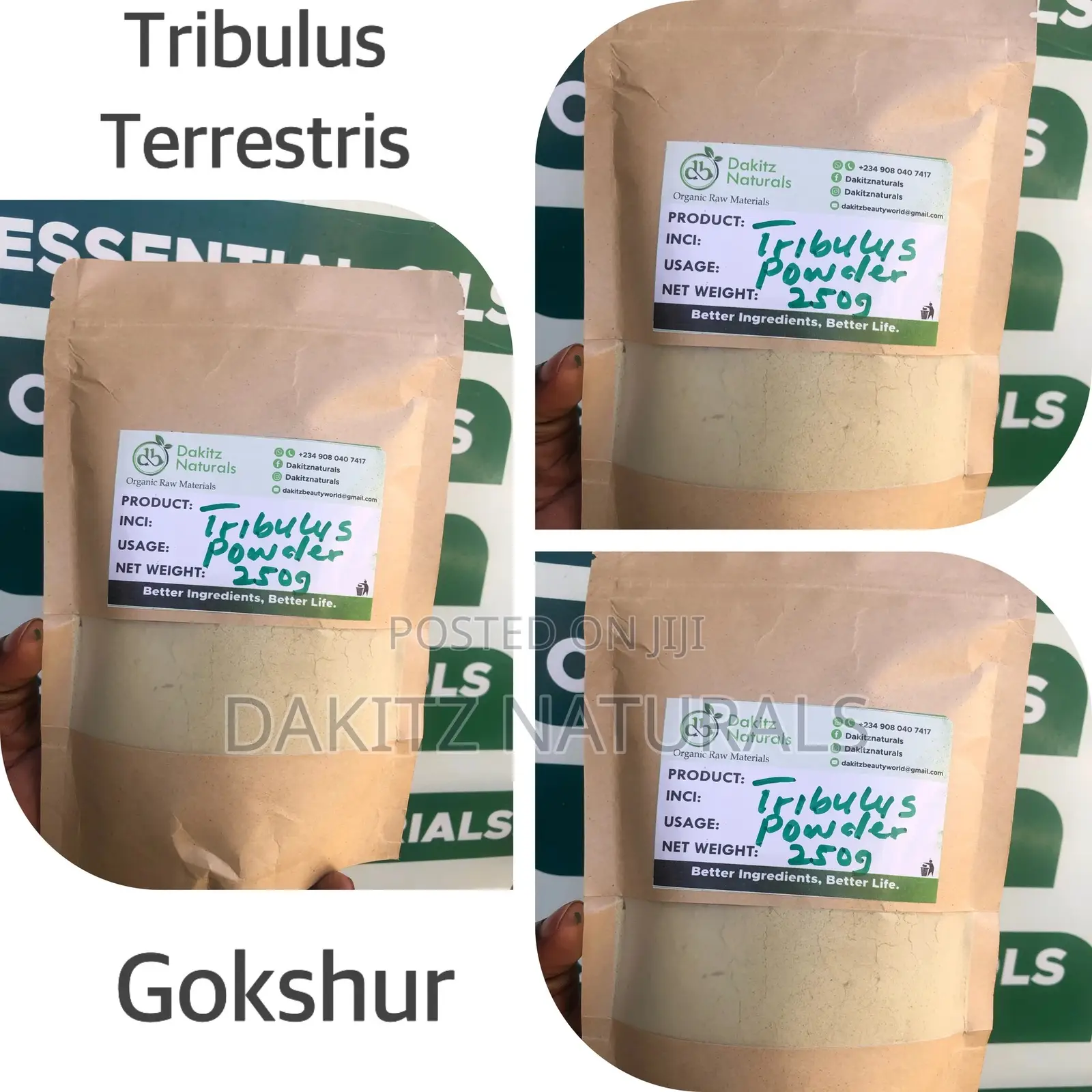 Tribulus Terrstris Powder (Gokshur) 50g