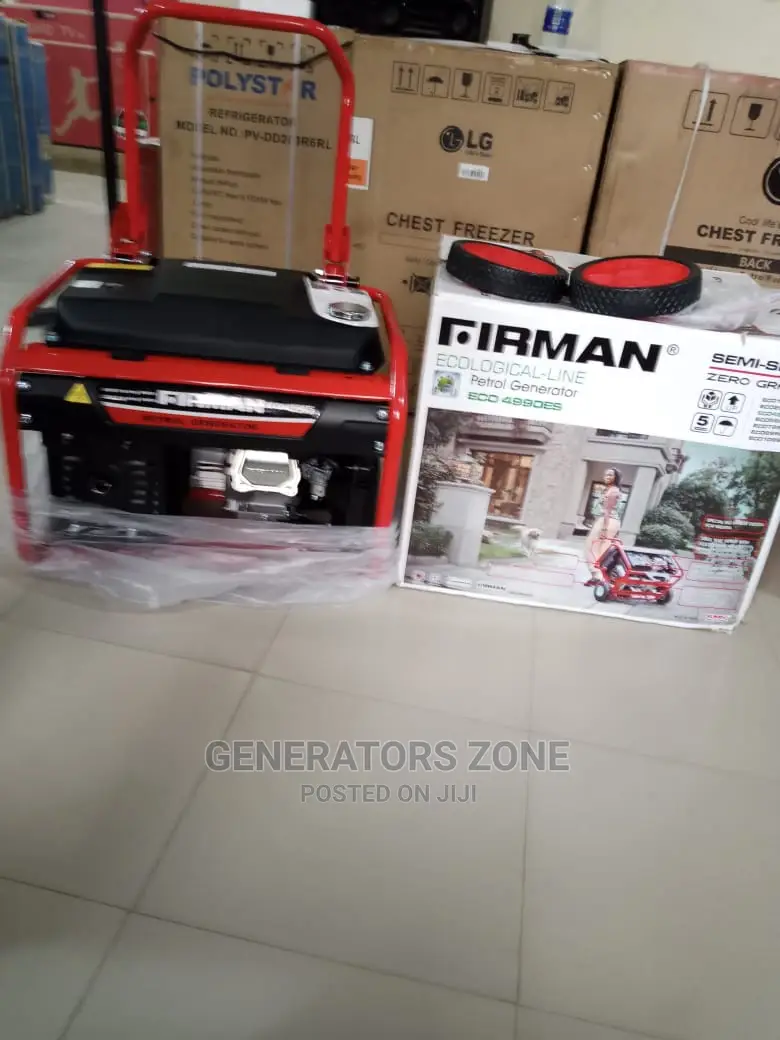 Firman Ecological Line Generator-Eco4990es 6.5kva Automatic