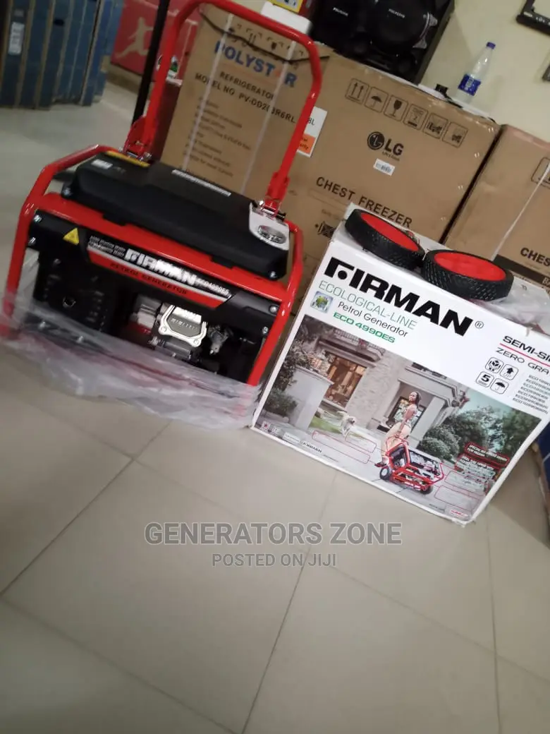 Firman Generator 6.5kva Ecological Line Eco4990es-Automatic