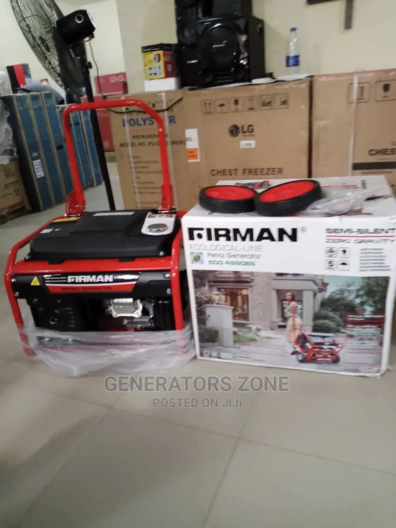Firman Keystart Generator 6.5kva Capacity Eco4990es