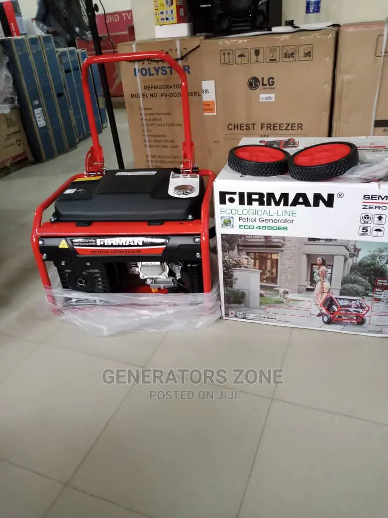 Firman 6.5kva Key Start Ecological Generator6.5kva Eco4990es