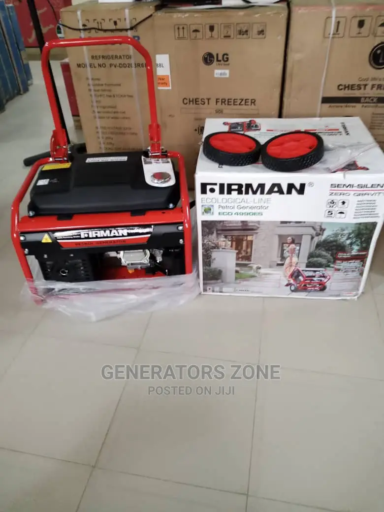 Key Start Firman Ecological Generator 6.5kva Eco4990es