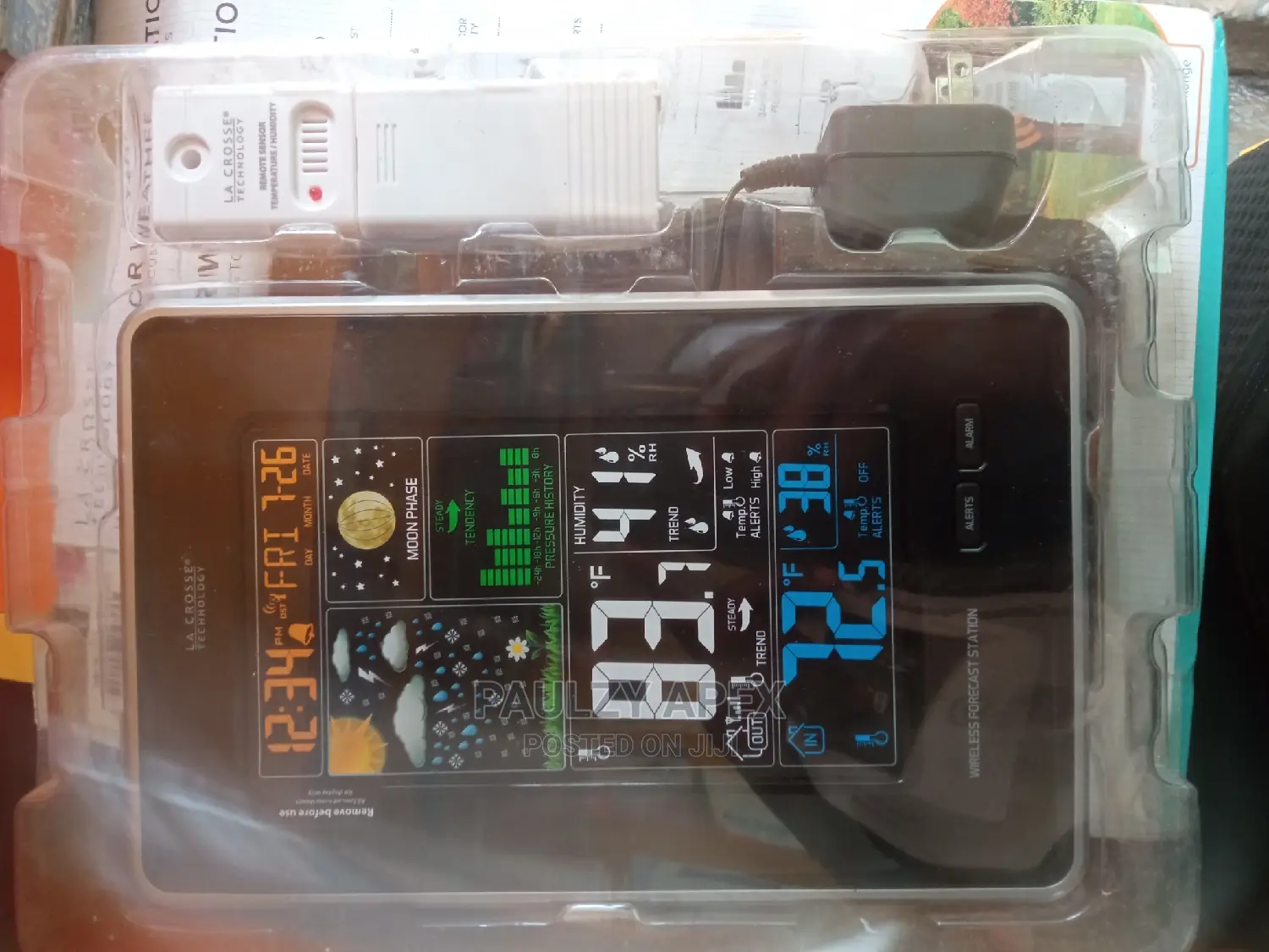 Wireless Color Weather Station.