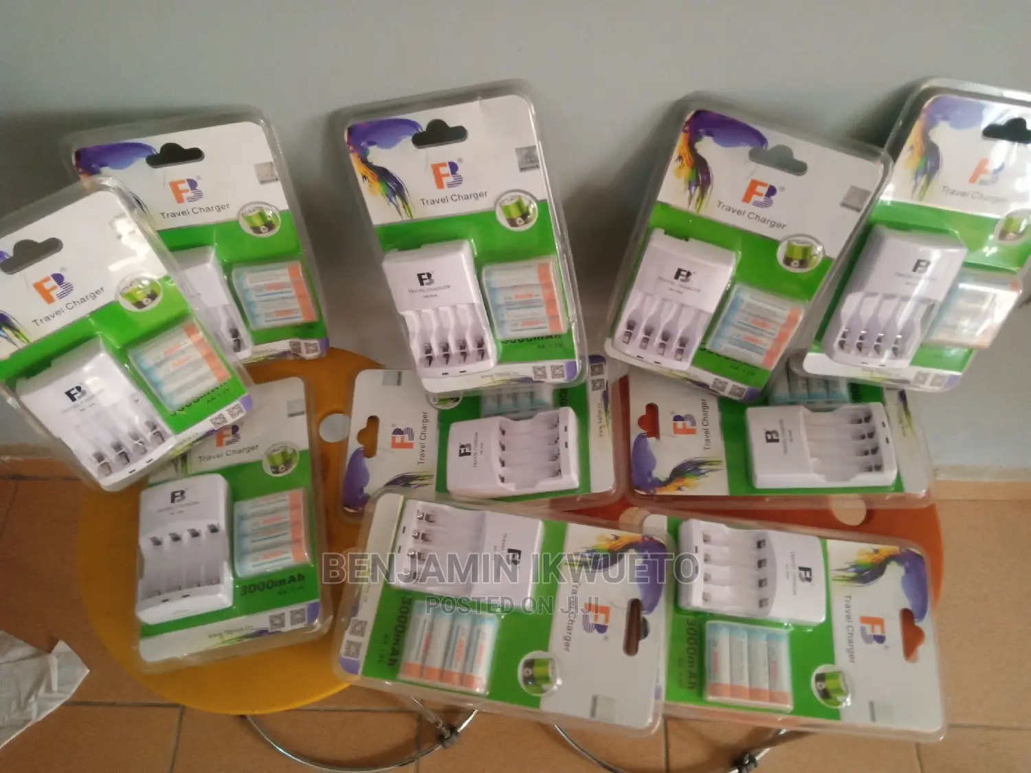 Rechargeable Batteries With Charger