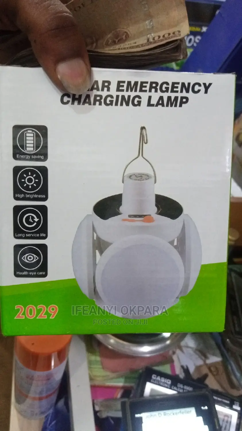 Solar Emergency Charging Lamp