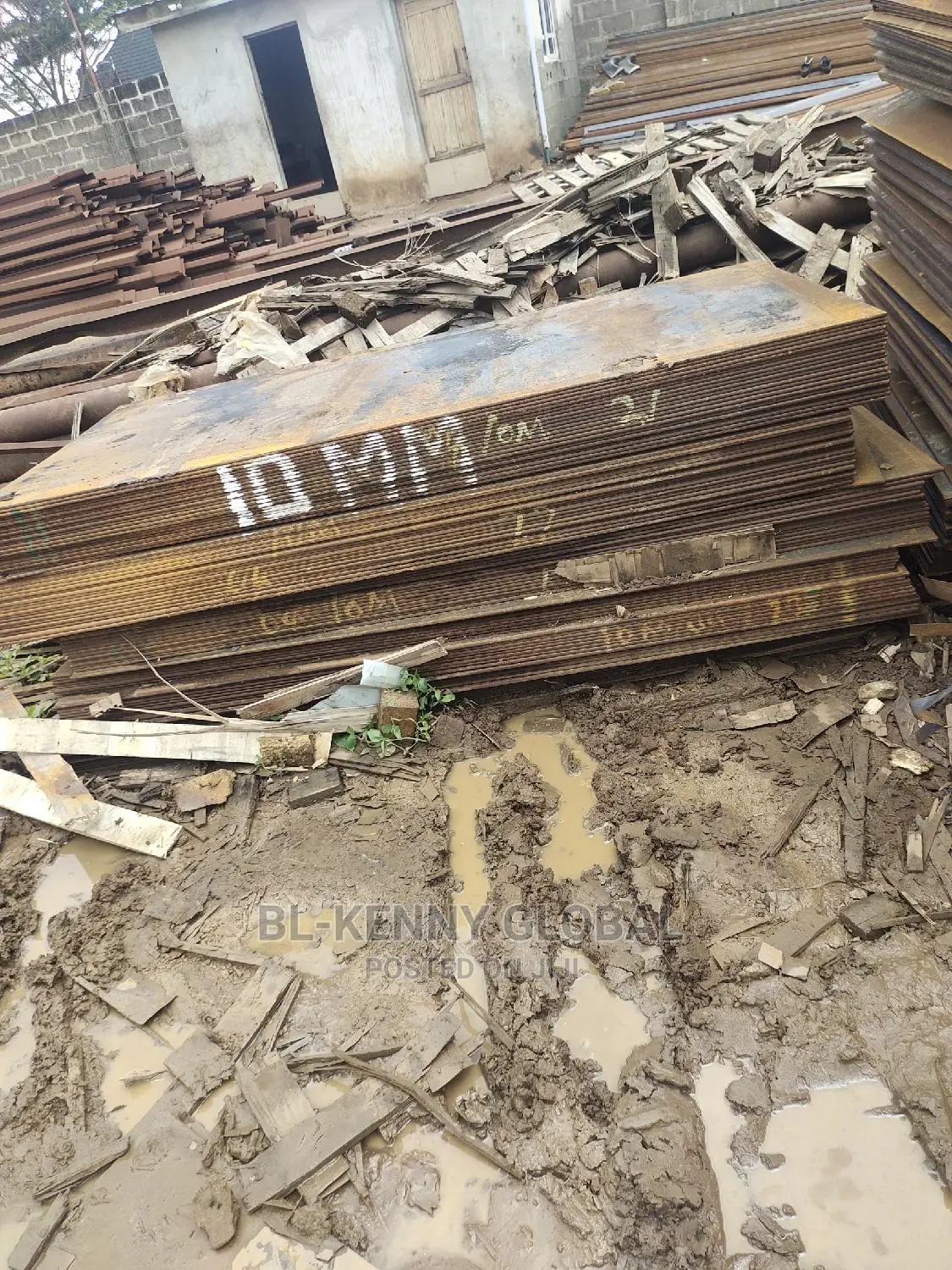 4x8x10mm Mile Steel Plate