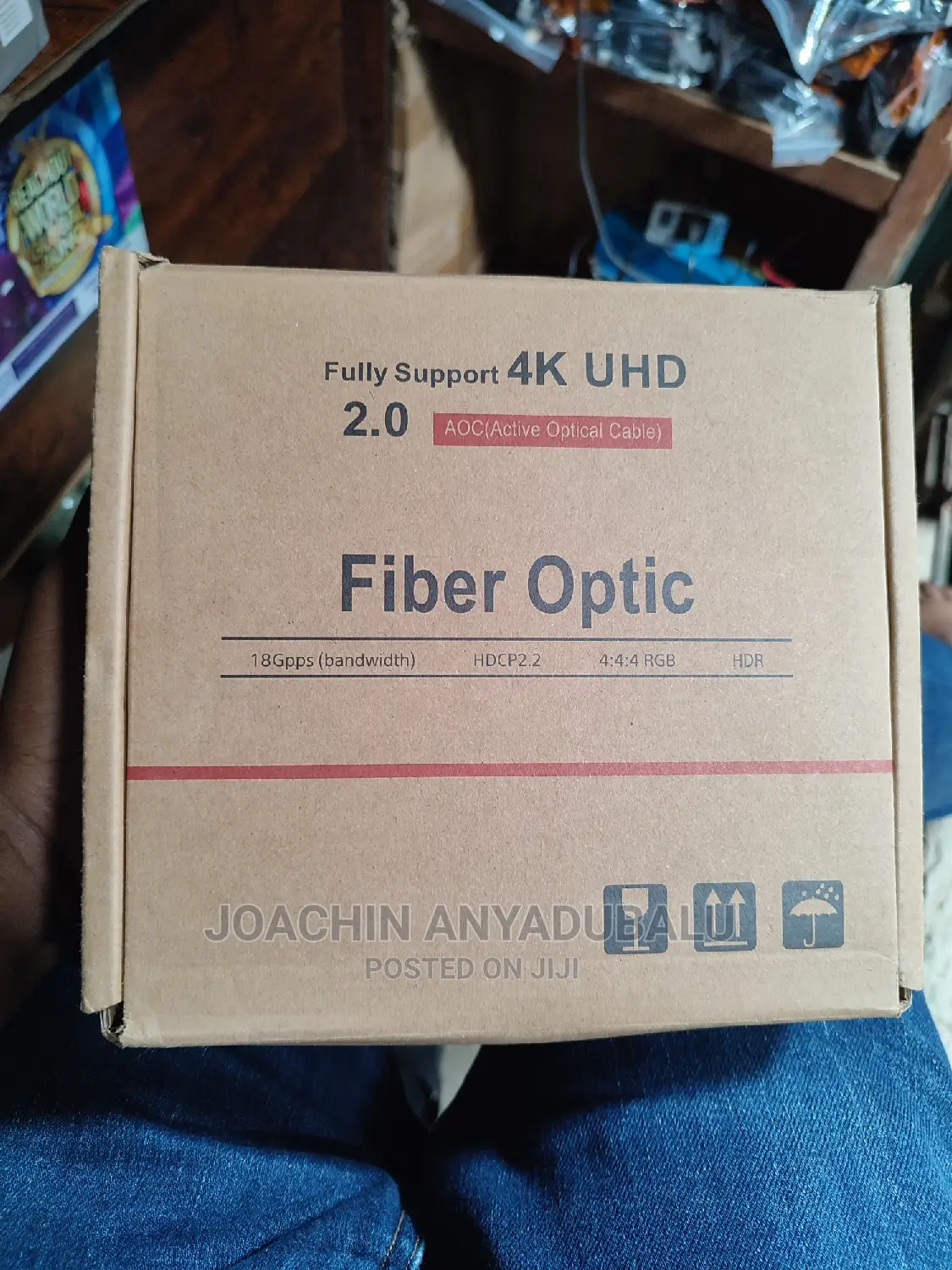 Hdmi to Hdmi 2.0 Fiber Optic Cable 50m Ultra Hd