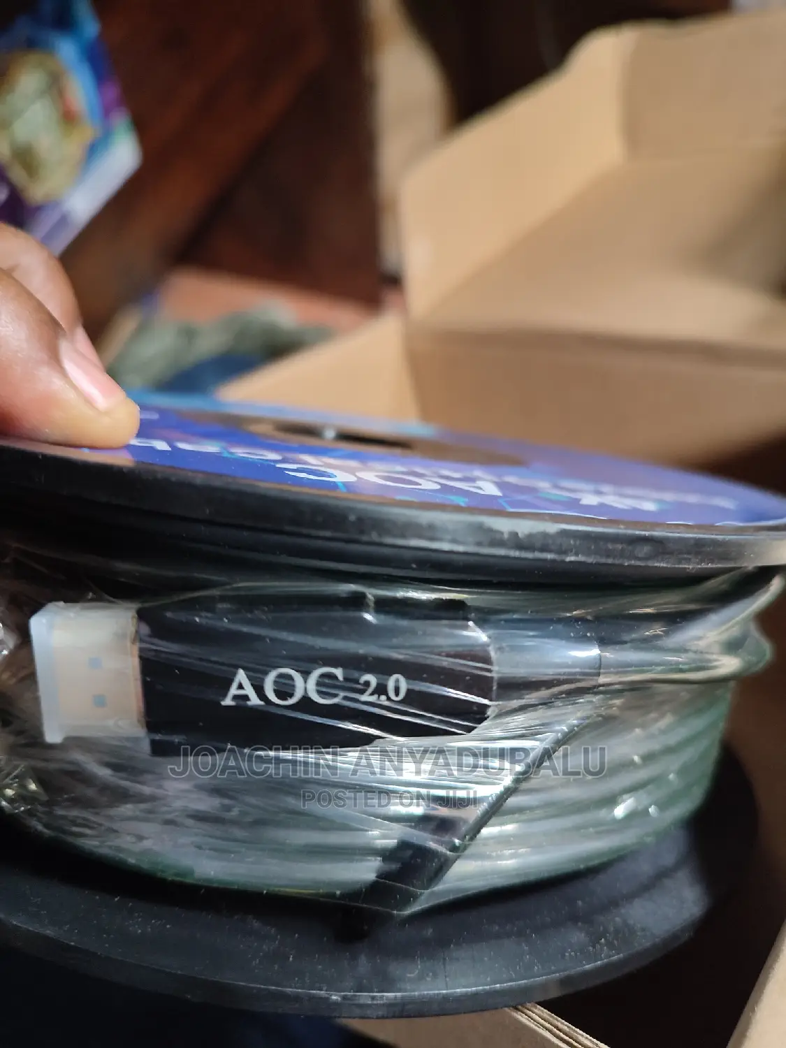 Hdmi to Hdmi 2.0 Fiber Optic Cable 50m Ultra Hd