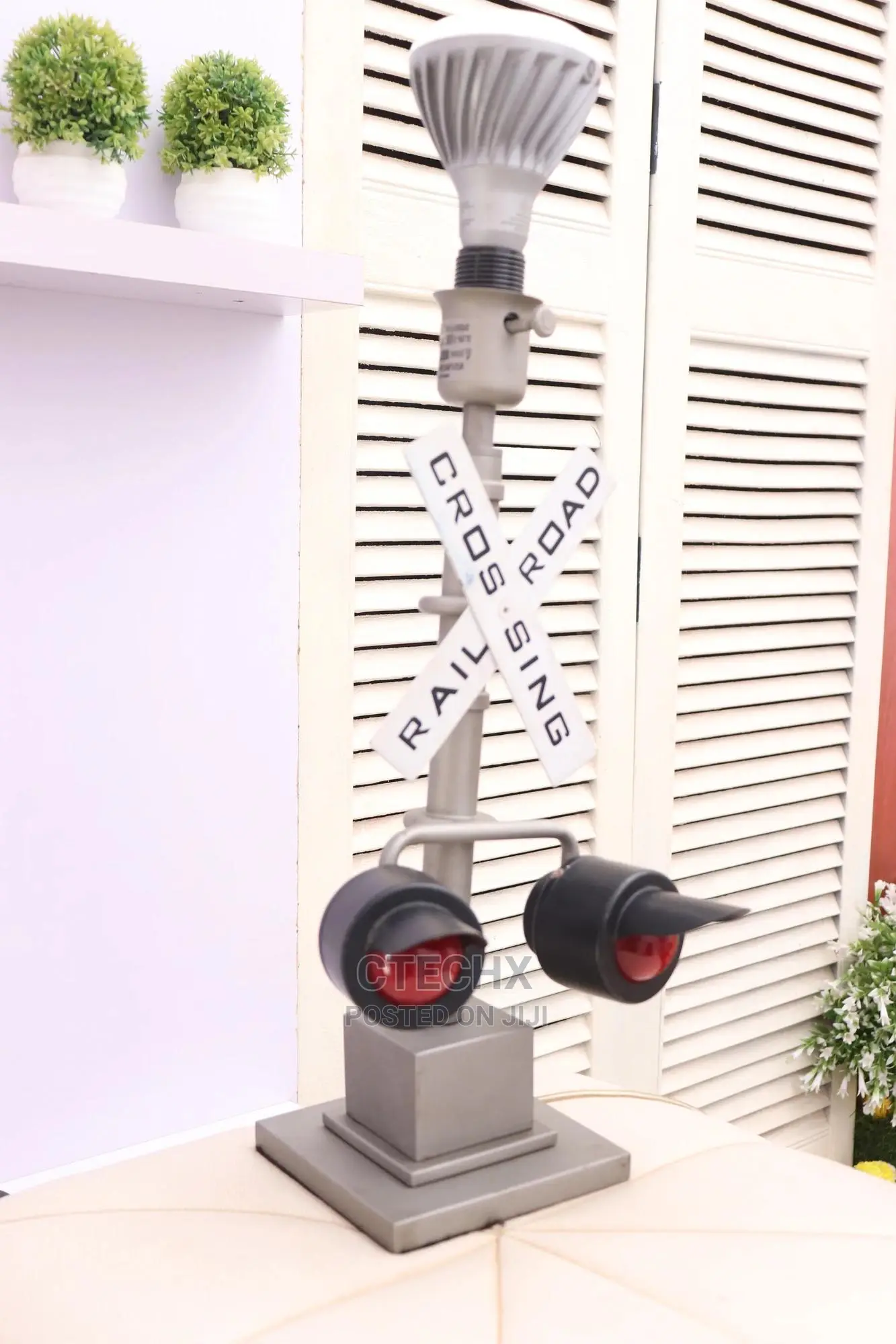 Railroad Crossing Lamp | Kids Lamp