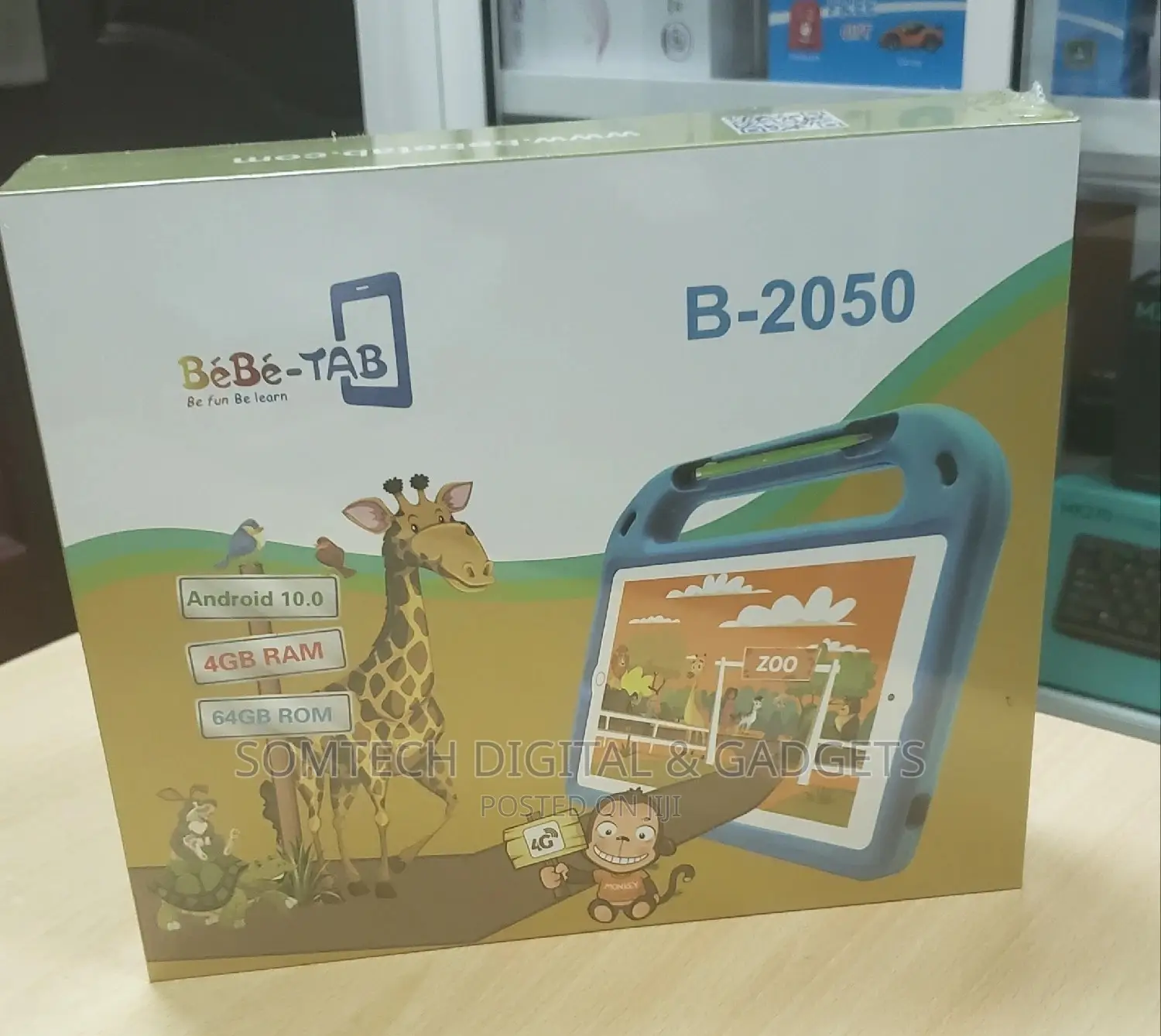 Bebe Tab B2050 Unbreakable Screen Children's Tablet