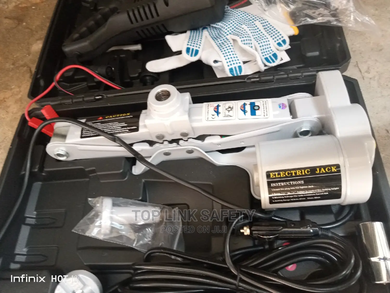 Electric Car Jack. Electric Wrench