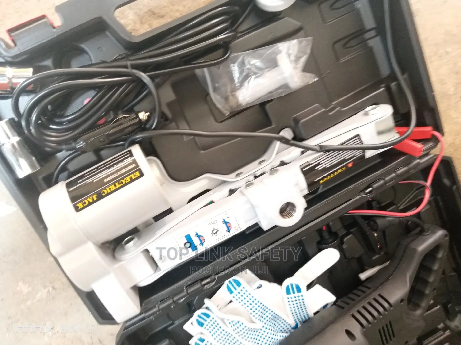 Electric Car Jack. Electric Wrench