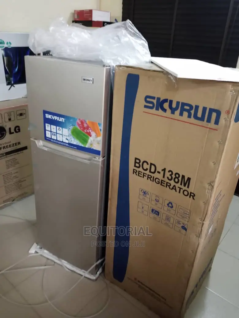 Skyrun Double Door Fridge BCD-138m