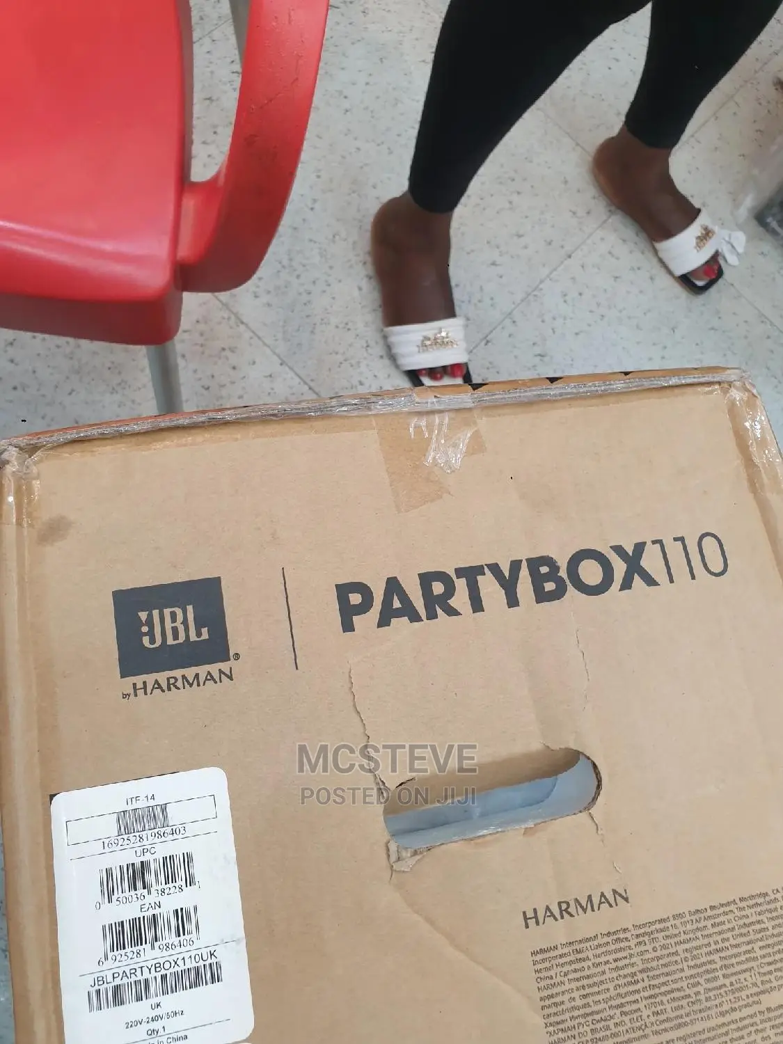 JBL Partybox 110 Wireless Bluetooth Speaker