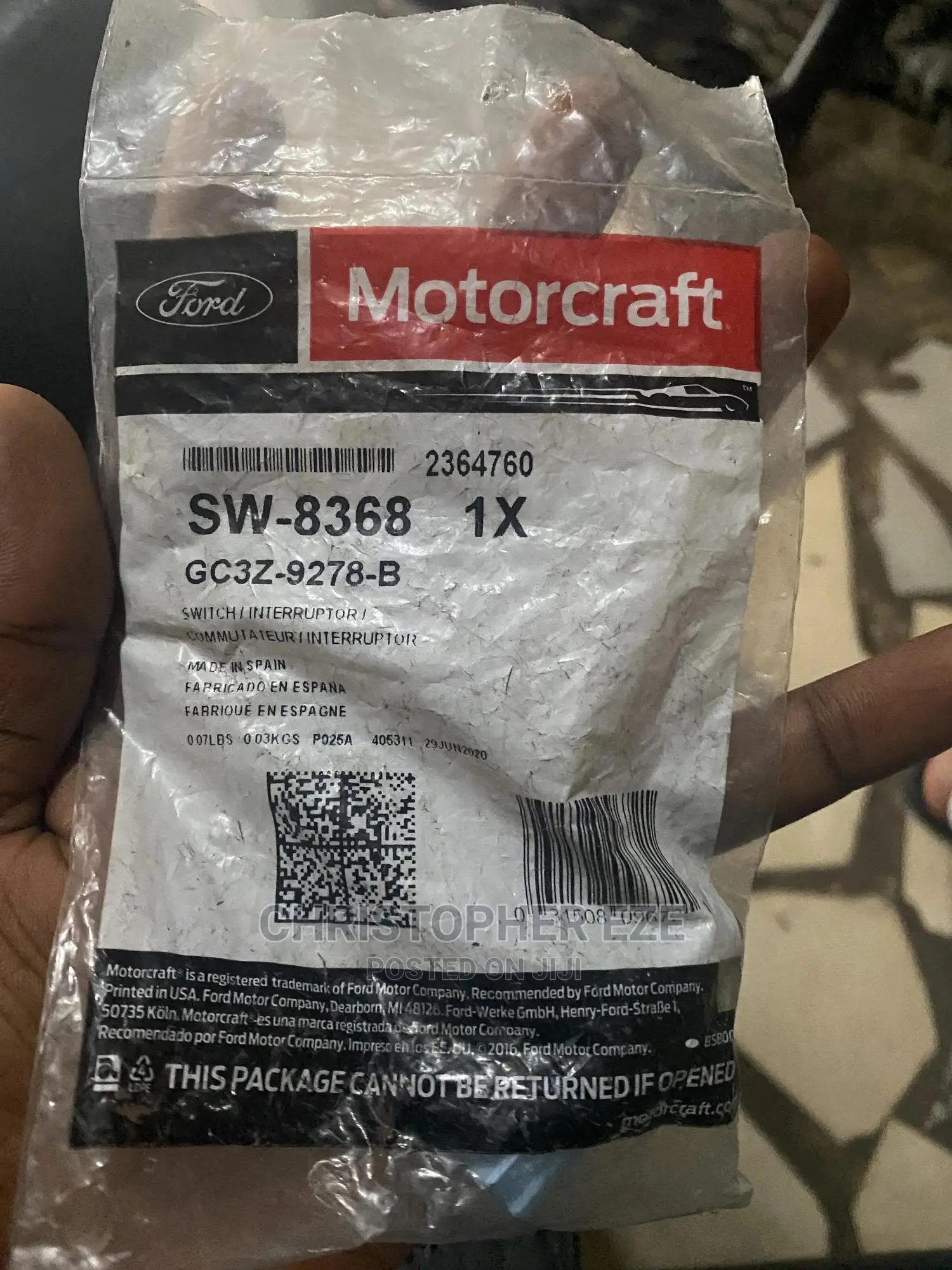Motocraft Oil Switch Ford Edge Explorer Taurus Flex Cx9 Escape