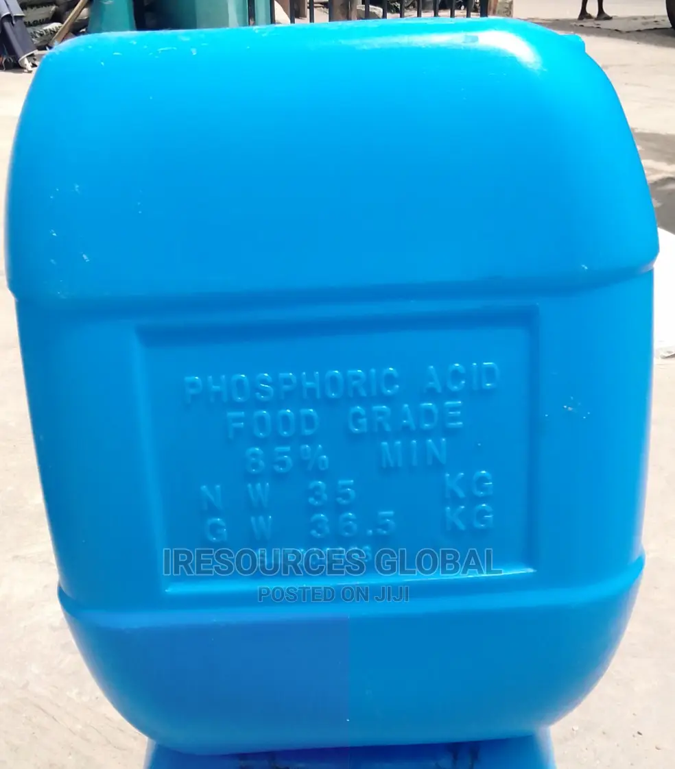 Phosphoric Acid 85% Min Food Grade 35kg Keg