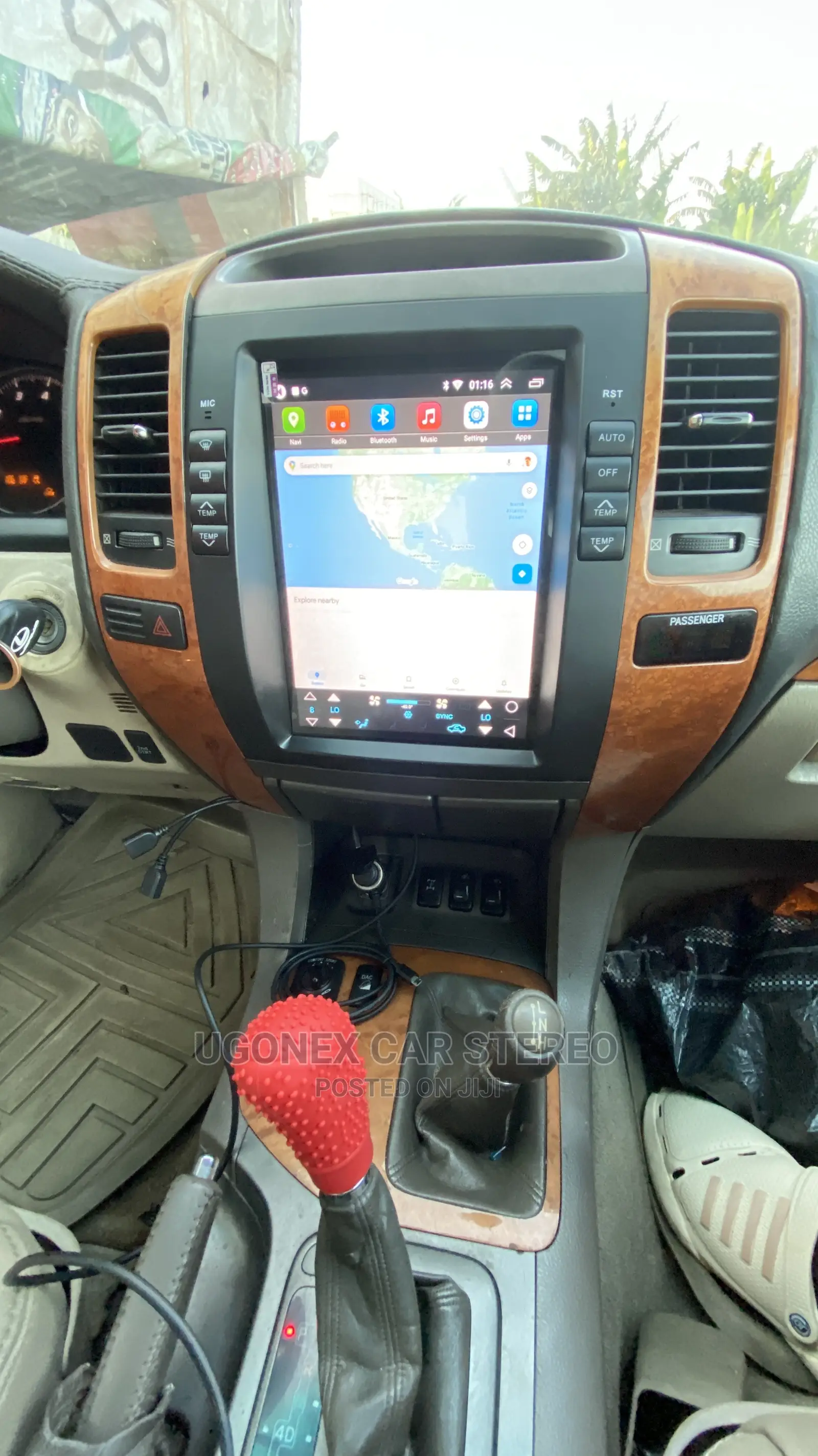 2003-10 Lexus GX 470 Tesla Screen Android Set