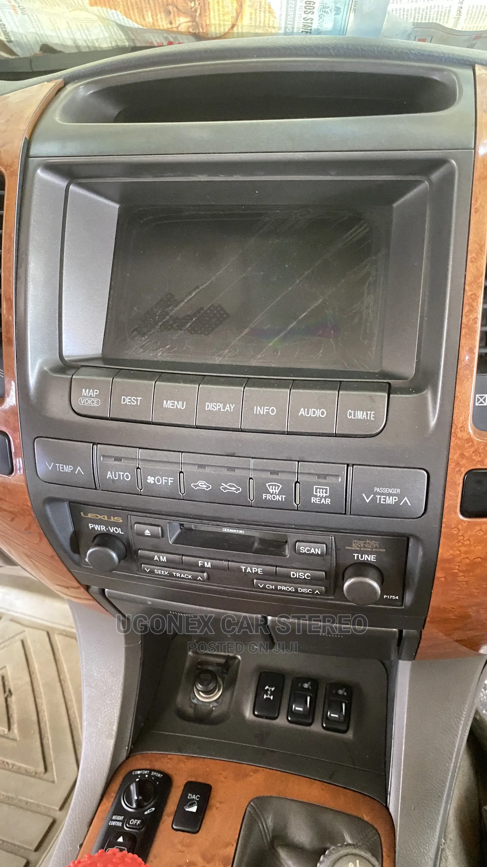2003-10 Lexus GX 470 Tesla Screen Android Set