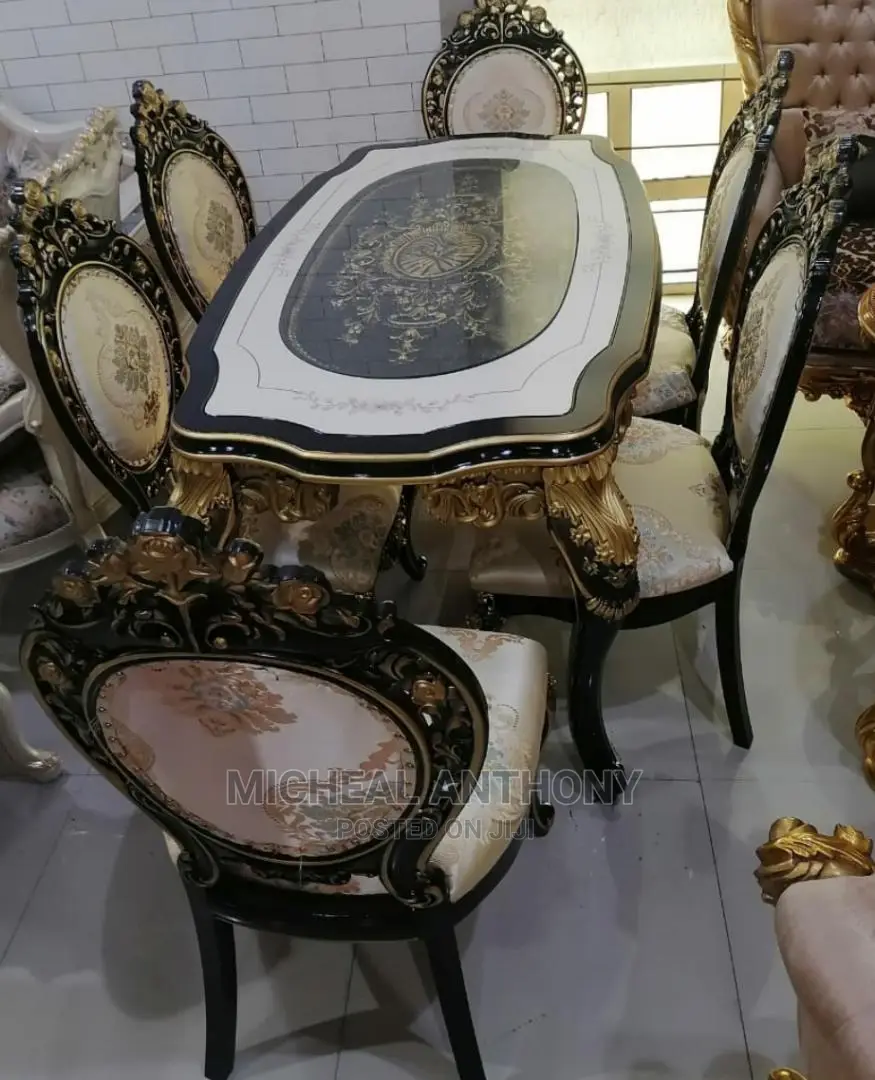 Quality Royal Dining Table With Six Chairs