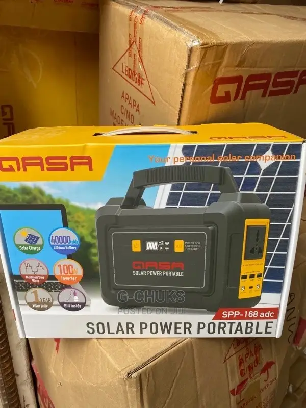 Qasa Solar Power Inverter Generator. (Ac/Dc Output)
