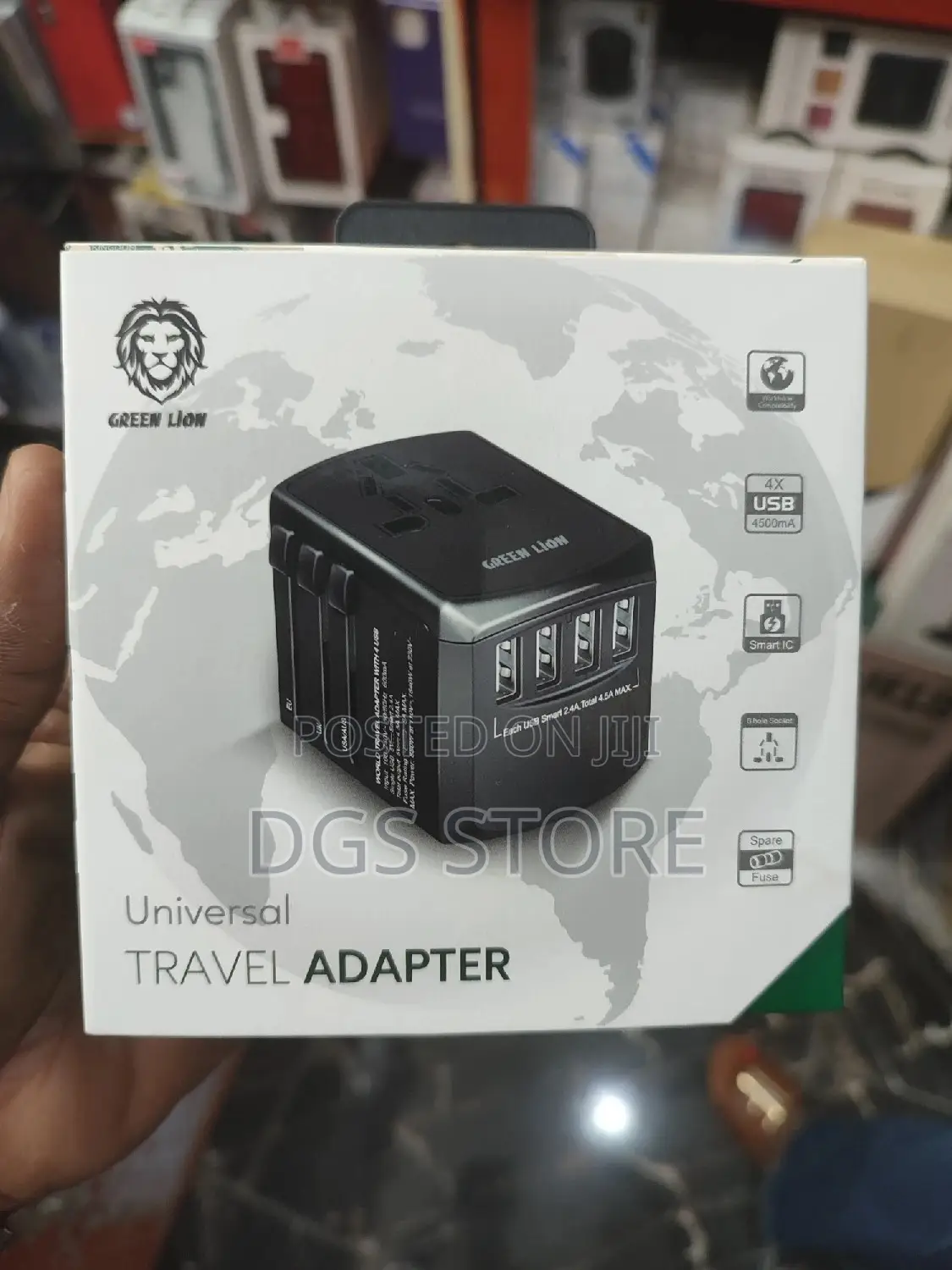 Green Lion Universal Travel Adapter