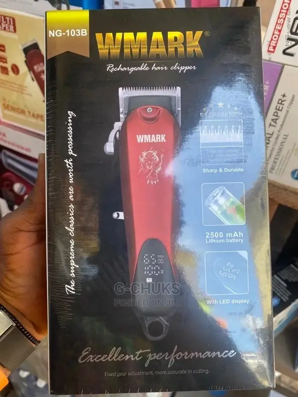 WMARK NG-103B Professional Cordless Hair Clipper