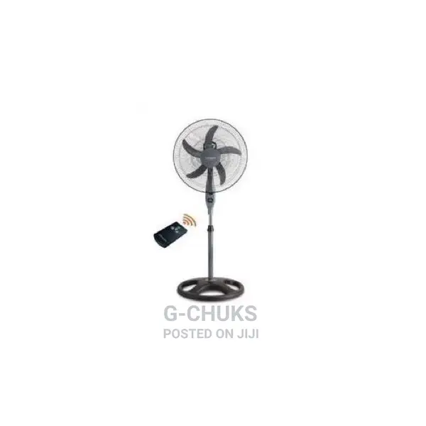 Qasa 18 Inches AC/DC Standing Fan + Remote (Non Rechargeable
