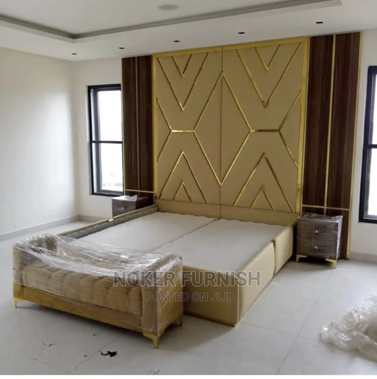 Luxury King-Size Padded Beds