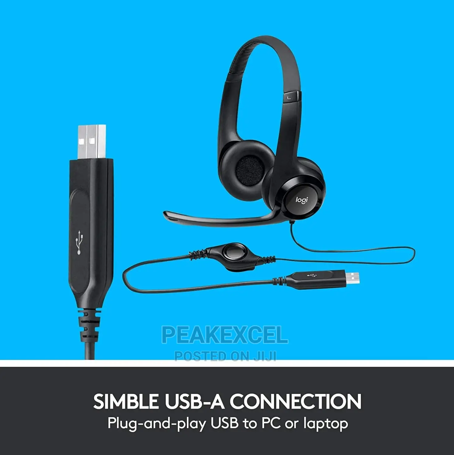 Logitech H390 Gaming Headset With Noise-Cancellation