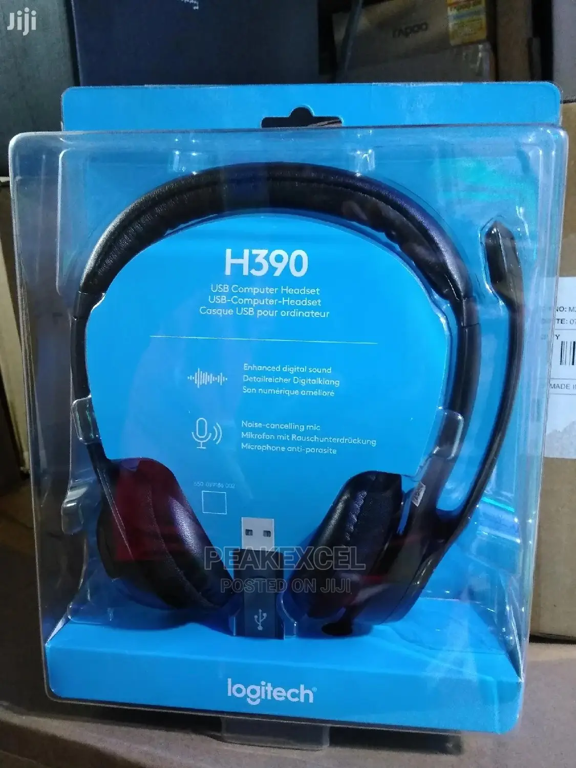 Logitech H390 Gaming Headset With Noise-Cancellation