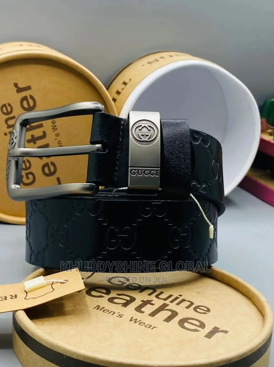 Original Men's Belts With Case