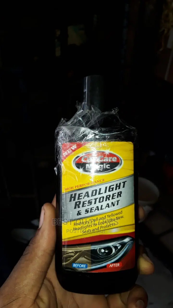 Headlight Restorer and Sealant
