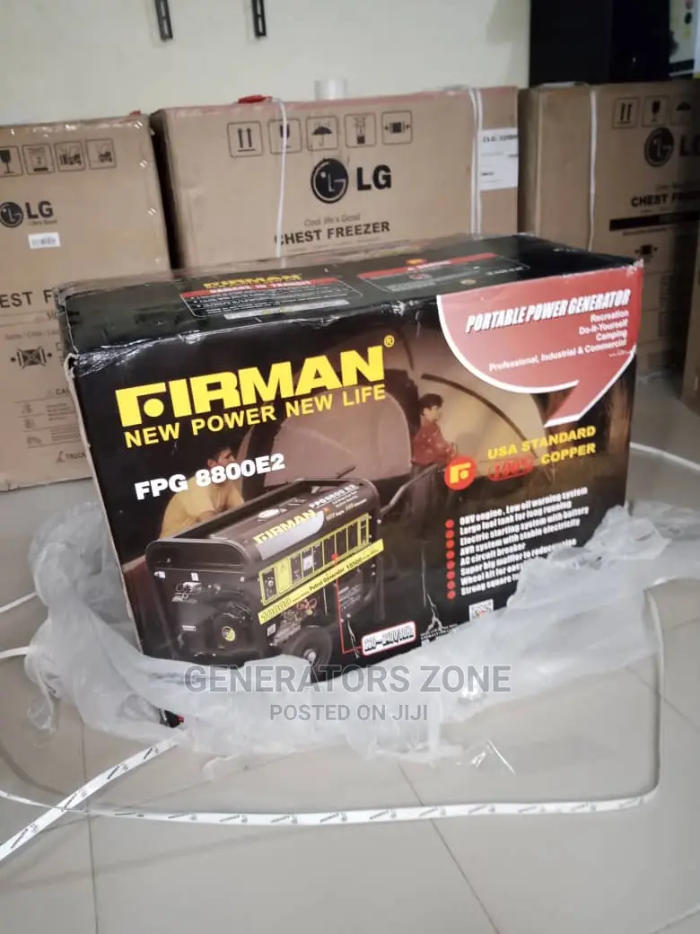 Brand New Firman Generator Fpg8800e2 10.5kva