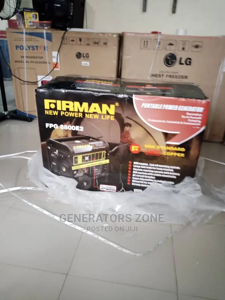 Firman Fpg8800e2 Brand New Generator 10.5kva - Key Start