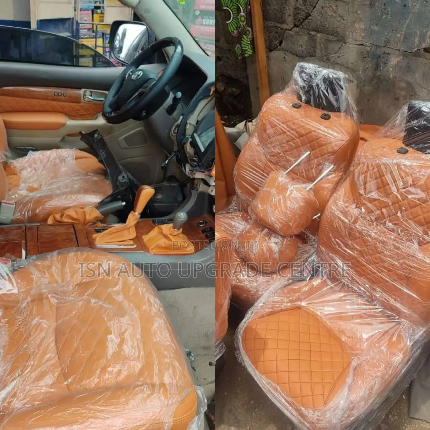 Upholstery for Cars and Other Auto-Care Service