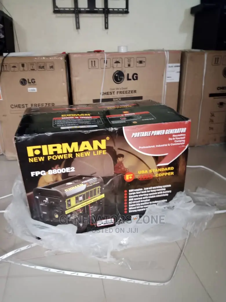 Firman Petrol Generator Fpg8800e2 10.5kva - 100%Copper
