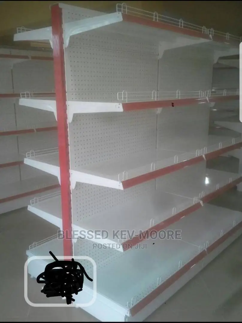 Double Supermarket Shelves Height 7ft,3inches Length 3ft