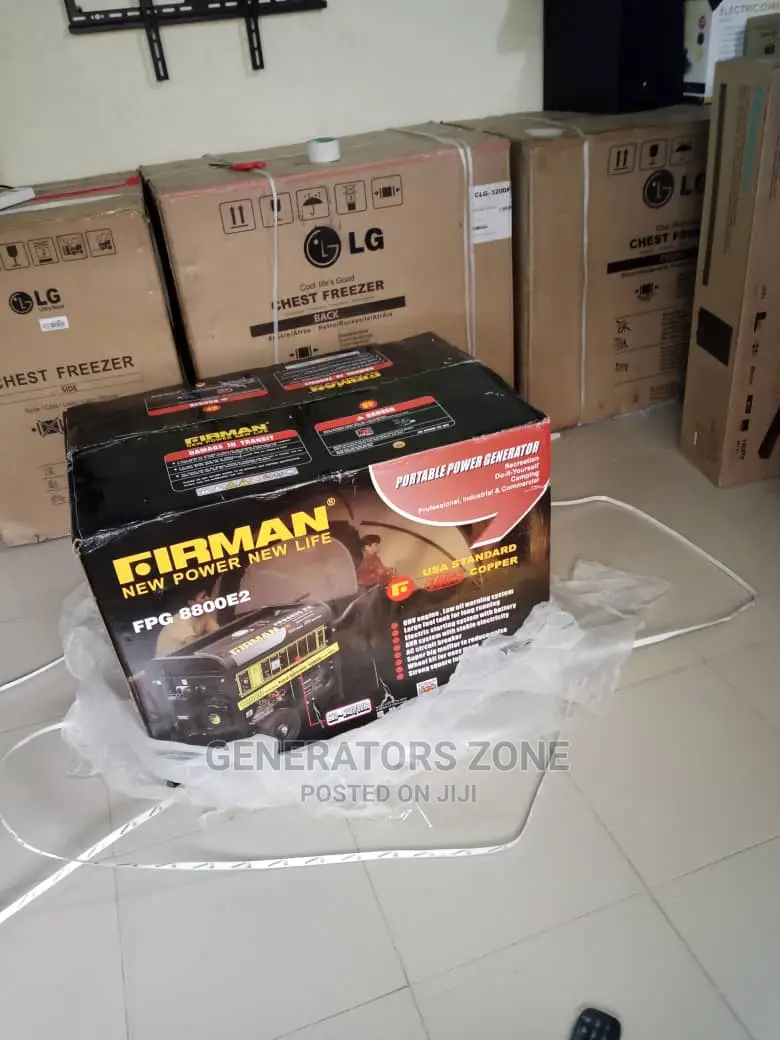 Firman Automatic Generator Spg8800e2 6.5kva Usa Standard