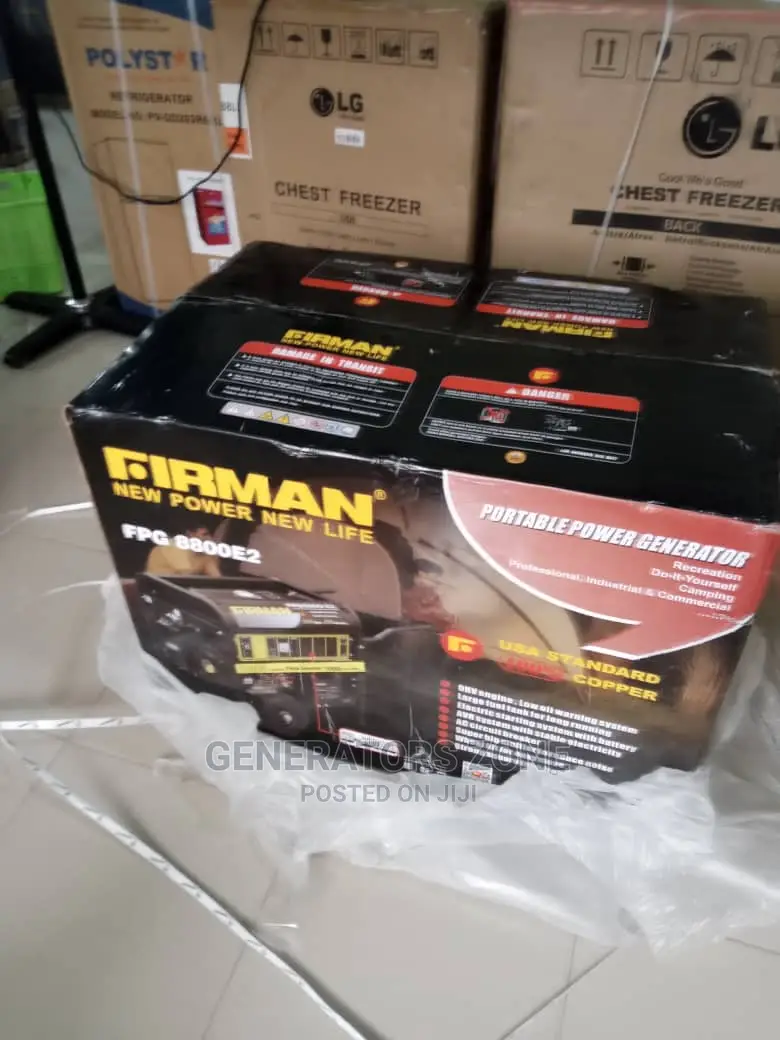 Fpg8800e2 Firman Generator, Keystart, 10.5kva