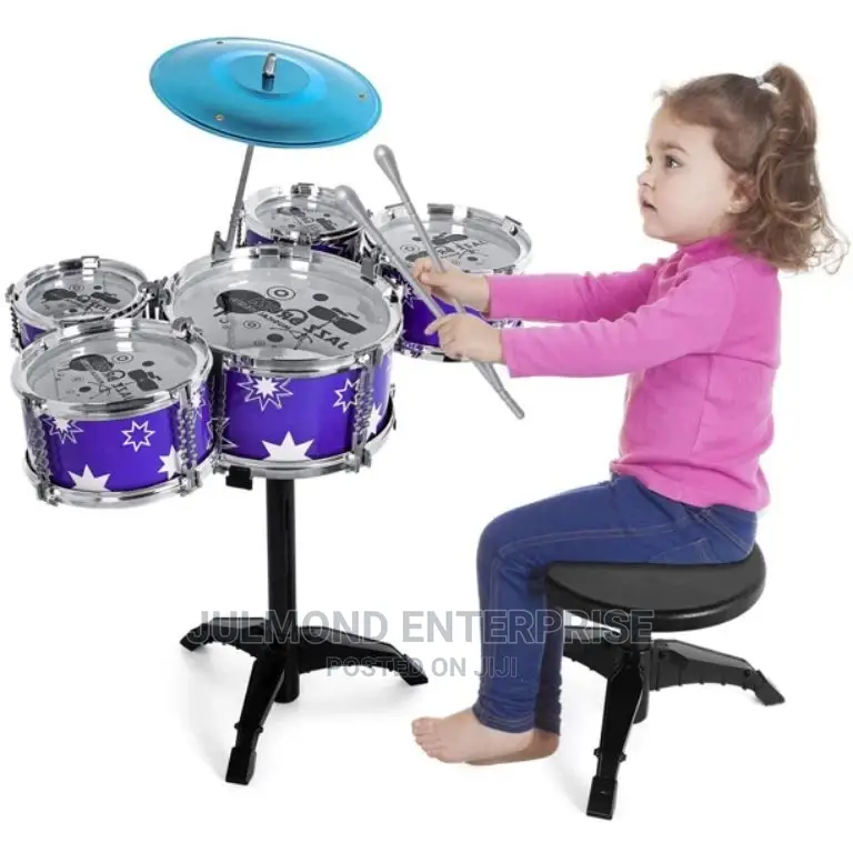 Toddlers Jazz Drum Set Musical Playset Toy