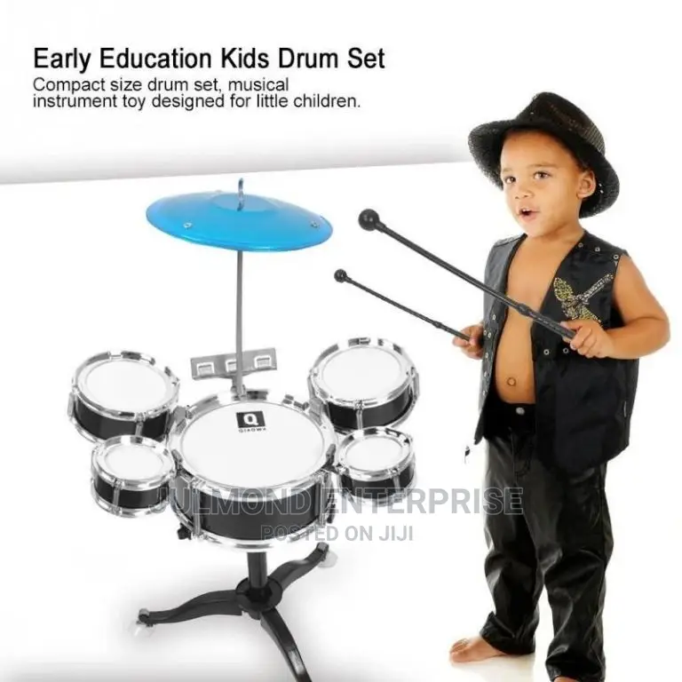 Toddlers Jazz Drum Set Musical Playset Toy