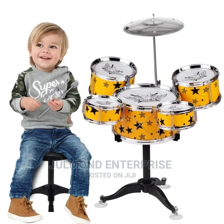 Toddlers Jazz Drum Set Musical Playset Toy