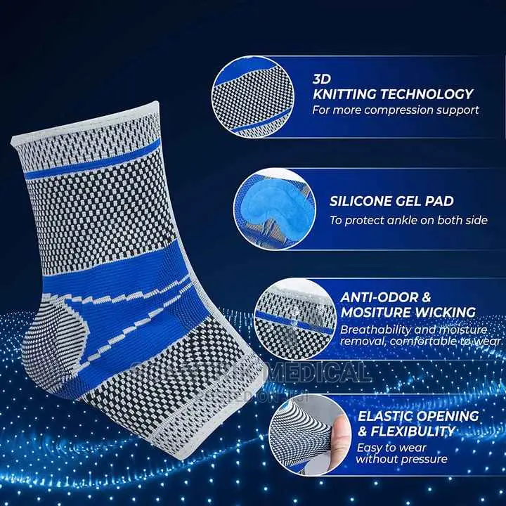 Ideal Design Ankle Support Socks