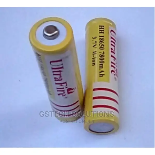 3.7V 18650 Ultrafire 7800mah Li-ion Rechargeable Battery