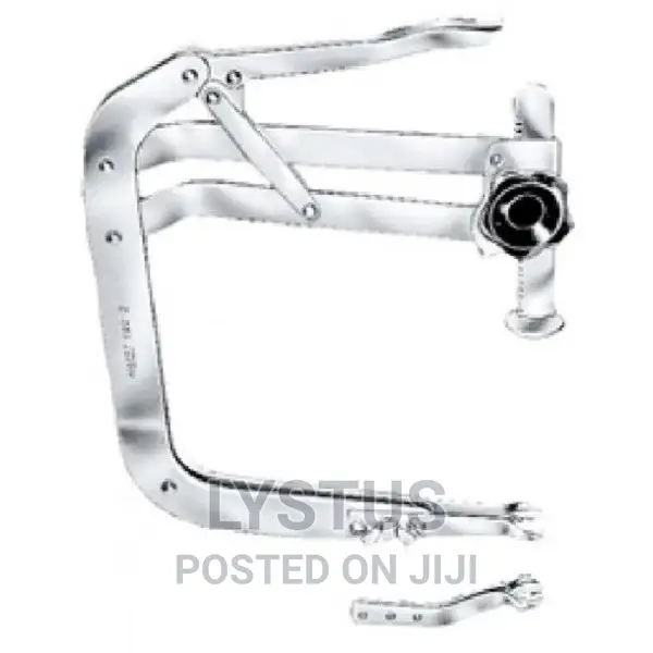 HAZET 792-1 290 Mm Valve Spring Compressors - Bright Nickel